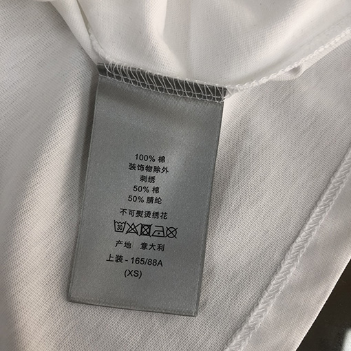 ディオールスーパーコピー ポップロゴプリント クルーネック半袖Tシャツ