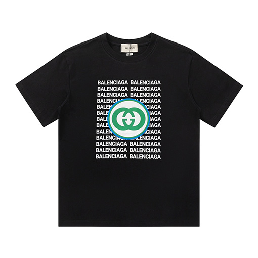 グッチ クラシック 超大ロゴプリント 半袖Tシャツ