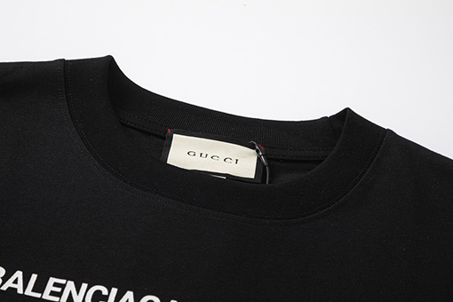 グッチ クラシック 超大ロゴプリント 半袖Tシャツ