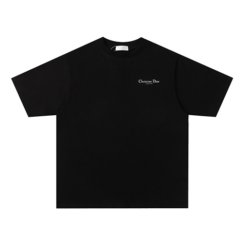 ディオールクラシック 前後ロゴプリント 半袖Tシャツ
