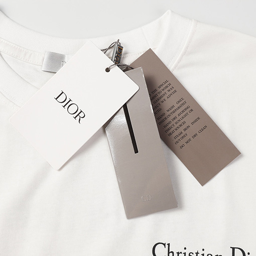 ディオールクラシック 前後ロゴプリント 半袖Tシャツ