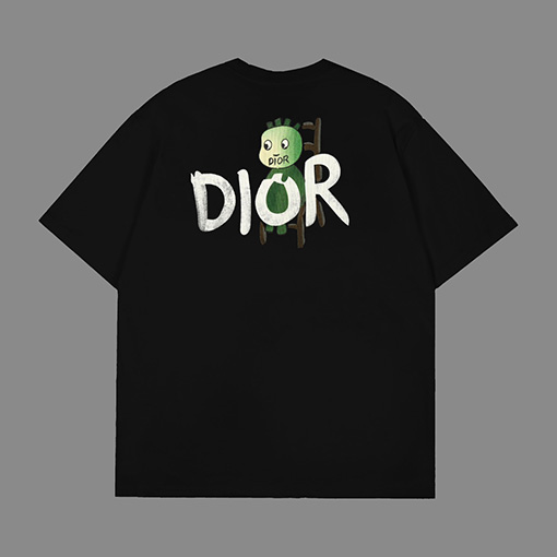 ディオールグラフィティプリント クルーネック 半袖Tシャツ