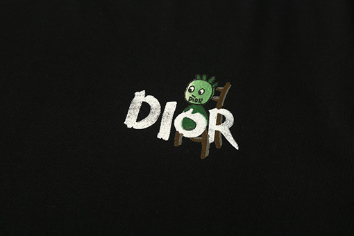 ディオールグラフィティプリント クルーネック 半袖Tシャツ