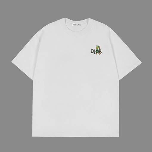 ディオールグラフィティプリント クルーネック 半袖Tシャツ
