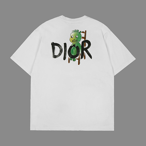 ディオールグラフィティプリント クルーネック 半袖Tシャツ