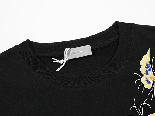 ディオールロゴプリント トレンド感抜群 半袖Tシャツ