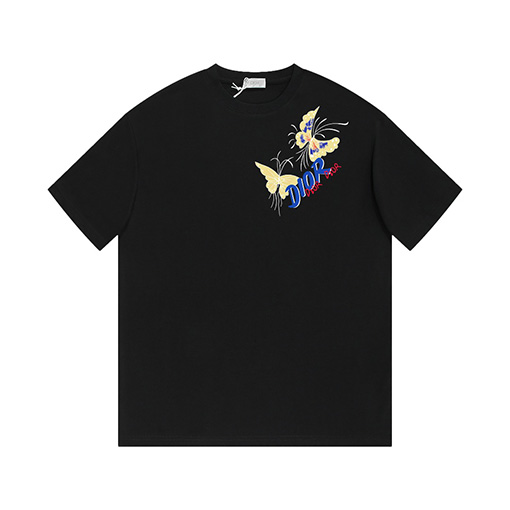 ディオールロゴプリント トレンド感抜群 半袖Tシャツ