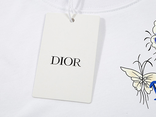 ディオールロゴプリント トレンド感抜群 半袖Tシャツ