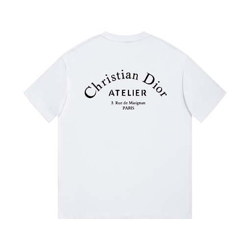 ディオールロゴデザイン メンズTシャツ