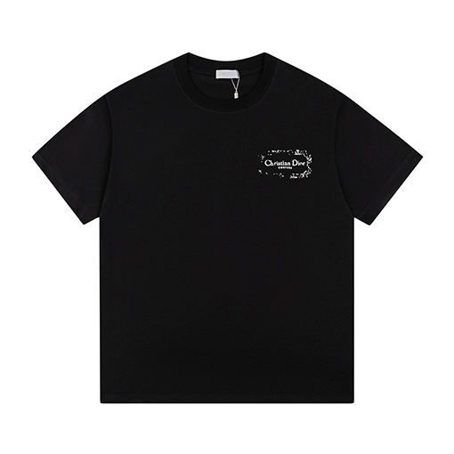 ディオールラバープリント工芸 フロント バック ロゴプリントTシャツ