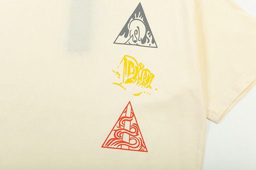 ディオールCDロゴ 風景プリント 半袖Tシャツ