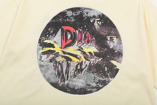 ディオールCDロゴ 風景プリント 半袖Tシャツ