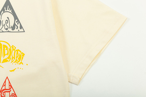 ディオールCDロゴ 風景プリント 半袖Tシャツ