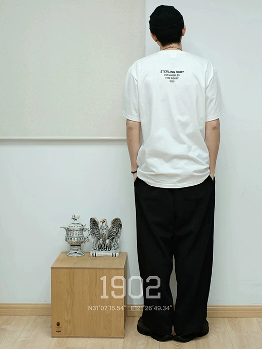 シュプリームコピーLA RELIFE BOX LOGOチャリティーTシャツ