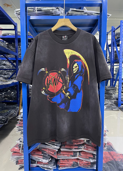セント マイケル25SS“HIRTH AND DEATH“半袖Tシャツ