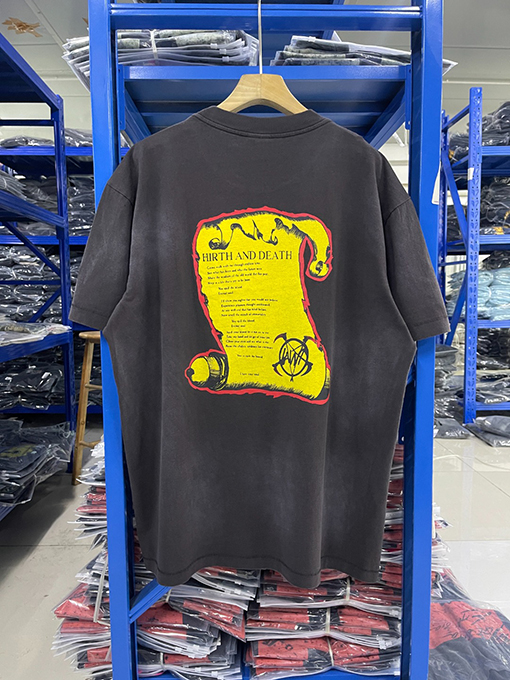 セント マイケル25SS“HIRTH AND DEATH“半袖Tシャツ