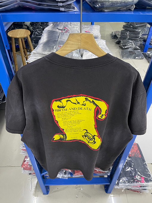 セント マイケル25SS“HIRTH AND DEATH“半袖Tシャツ