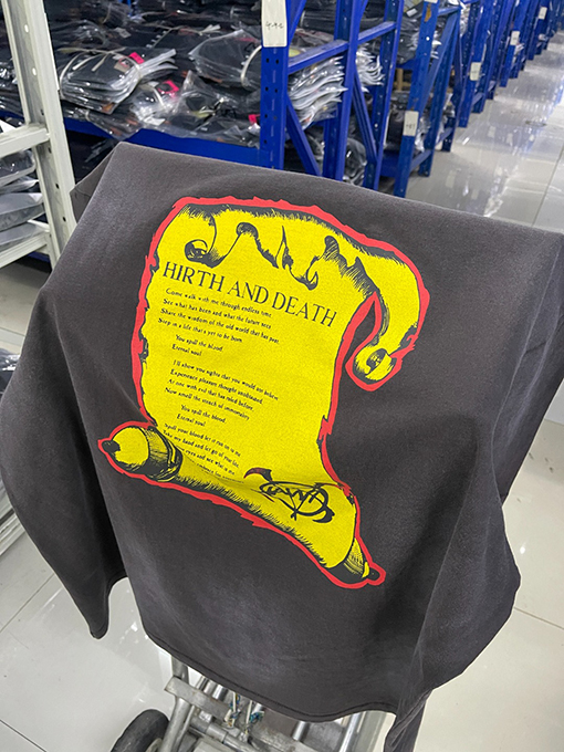 セント マイケル25SS“HIRTH AND DEATH“半袖Tシャツ