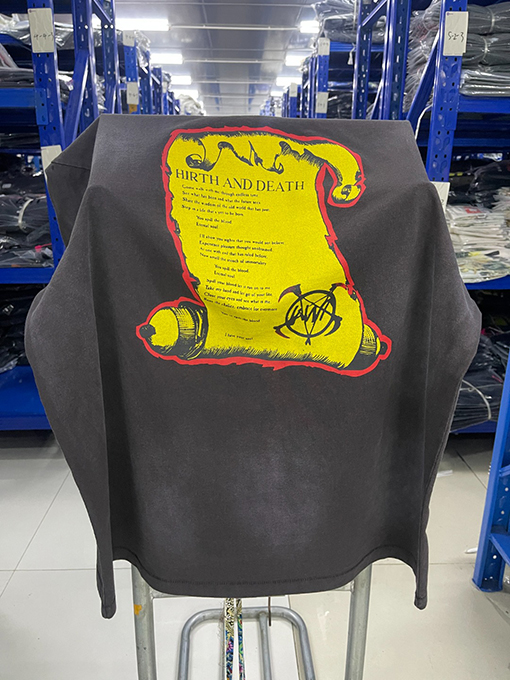 セント マイケル25SS“HIRTH AND DEATH“半袖Tシャツ