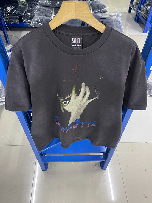 セント マイケルコピー25SS“parasyte“半袖Tシャツ