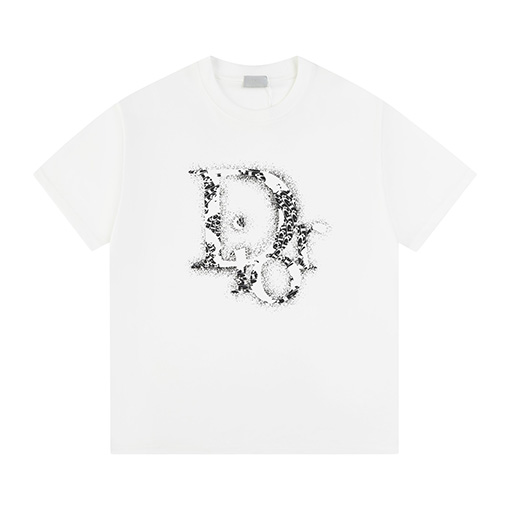 ディオール 高品質ラバープリント 半袖Tシャツ