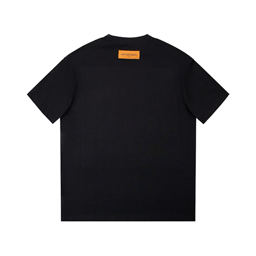 ルイヴィトン公式定番 カラフルロゴプリント 半袖Tシャツ