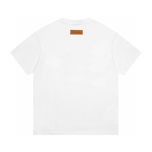 ルイヴィトンバードモチーフ ビッグロゴ 半袖Tシャツ