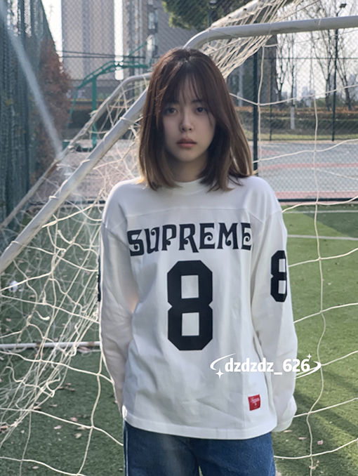 シュプリーム コピー SUPREME SS25 AFFILIATED L/S FOOTBALL TOP 8号 長袖Tシャツ