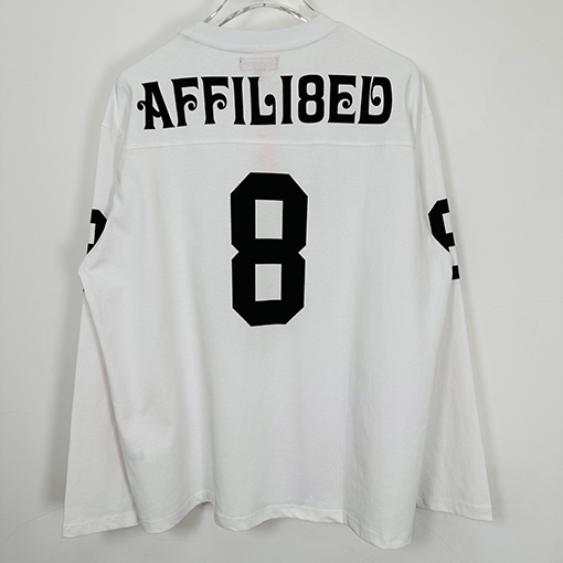 シュプリーム コピー SUPREME SS25 AFFILIATED L/S FOOTBALL TOP 8号 長袖Tシャツ