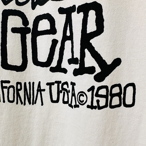ステューシー SS25 DICE TEE PIGMENT DYED サイコロ アルファベット柄 プリント半袖Tシャツ