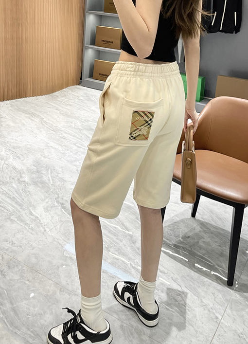 バーバリーコピー コットンスポーツショートパンツ