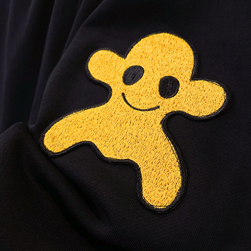 バーバリー モンスター刺繍プリント コットンショートパンツ