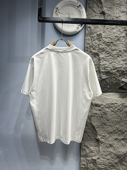 バレンシアガ バイカラーロゴデザイン クルーネック半袖Tシャツ