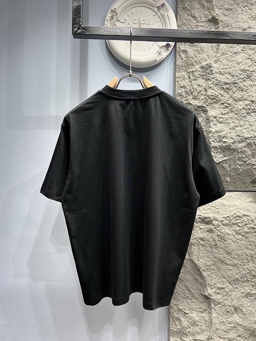 バレンシアガ バイカラーロゴデザイン クルーネック半袖Tシャツ
