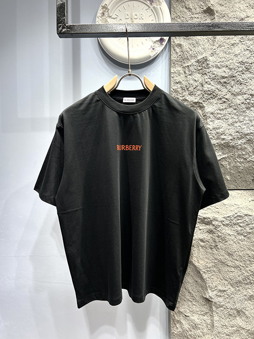 バーバリー アルファベットプリント クルーネック 半袖Tシャツ