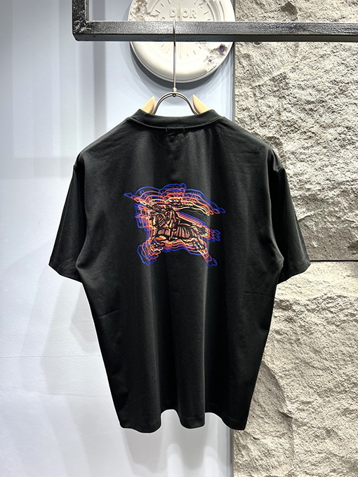 バーバリー アルファベットプリント クルーネック 半袖Tシャツ