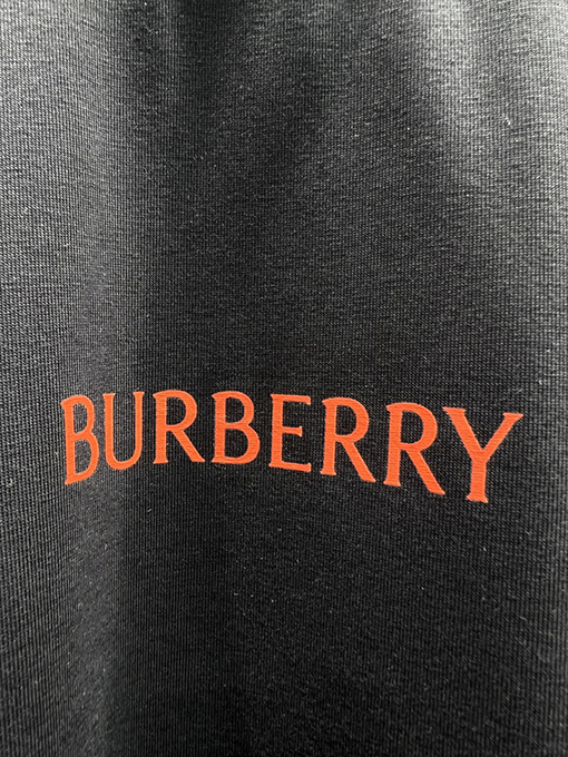 バーバリー アルファベットプリント クルーネック 半袖Tシャツ