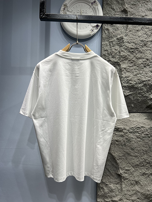 バレンシアガスーパーコピーグラフィティアルファベットプリント クルーネック 半袖Tシャツ