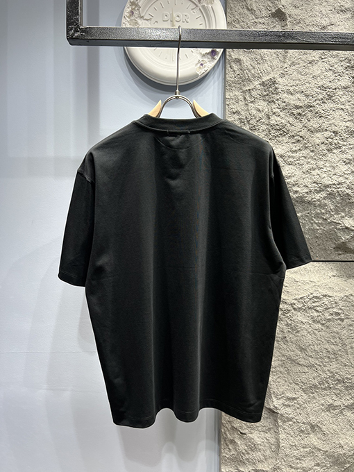 バレンシアガスーパーコピーグラフィティアルファベットプリント クルーネック 半袖Tシャツ