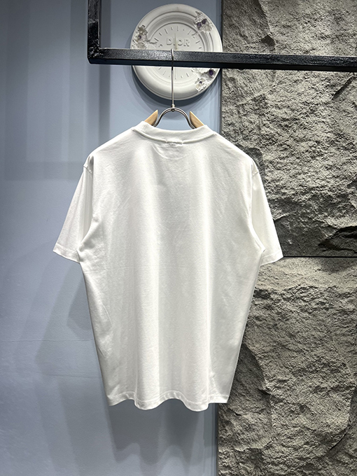フェンディ バイカラーアルファベットロゴ クルーネック 半袖Tシャツ