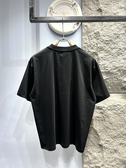 フェンディ バイカラーアルファベットロゴ クルーネック 半袖Tシャツ