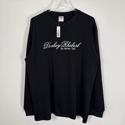 シュプリーム X Aphex Twin SS25 Donkey Rhubard 長袖Tシャツ