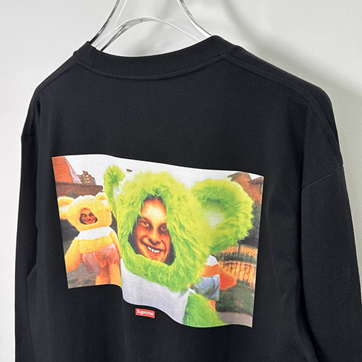 シュプリーム X Aphex Twin SS25 Donkey Rhubard 長袖Tシャツ