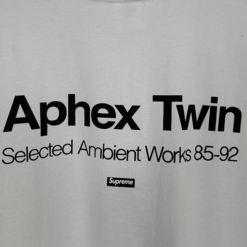 シュプリーム Supreme SS25 Aphex Twin コラボ限定Tシャツ