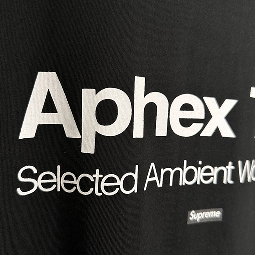 シュプリーム Supreme SS25 Aphex Twin コラボ限定Tシャツ