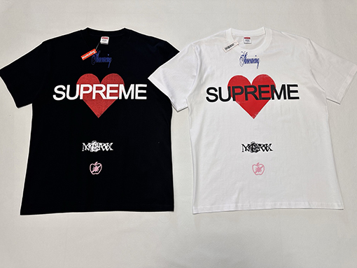 シュプリーム SS25 ANNOUNCING Loveロゴ入りTEE