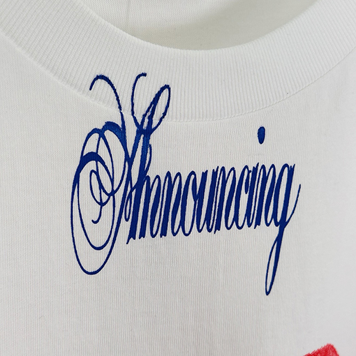 シュプリーム SS25 ANNOUNCING Loveロゴ入りTEE