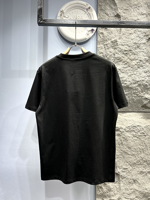 グッチ Gロゴ 幻影フロッキープリントTシャツ