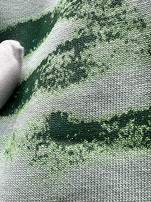 バレンシアガ ダメージ加工 ロゴプリント 半袖Tシャツ