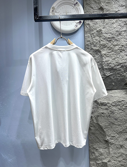 プラダロゴプリント 英字デザイン 半袖Tシャツ
